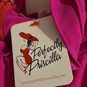Perfectly Priscilla Pink Dress